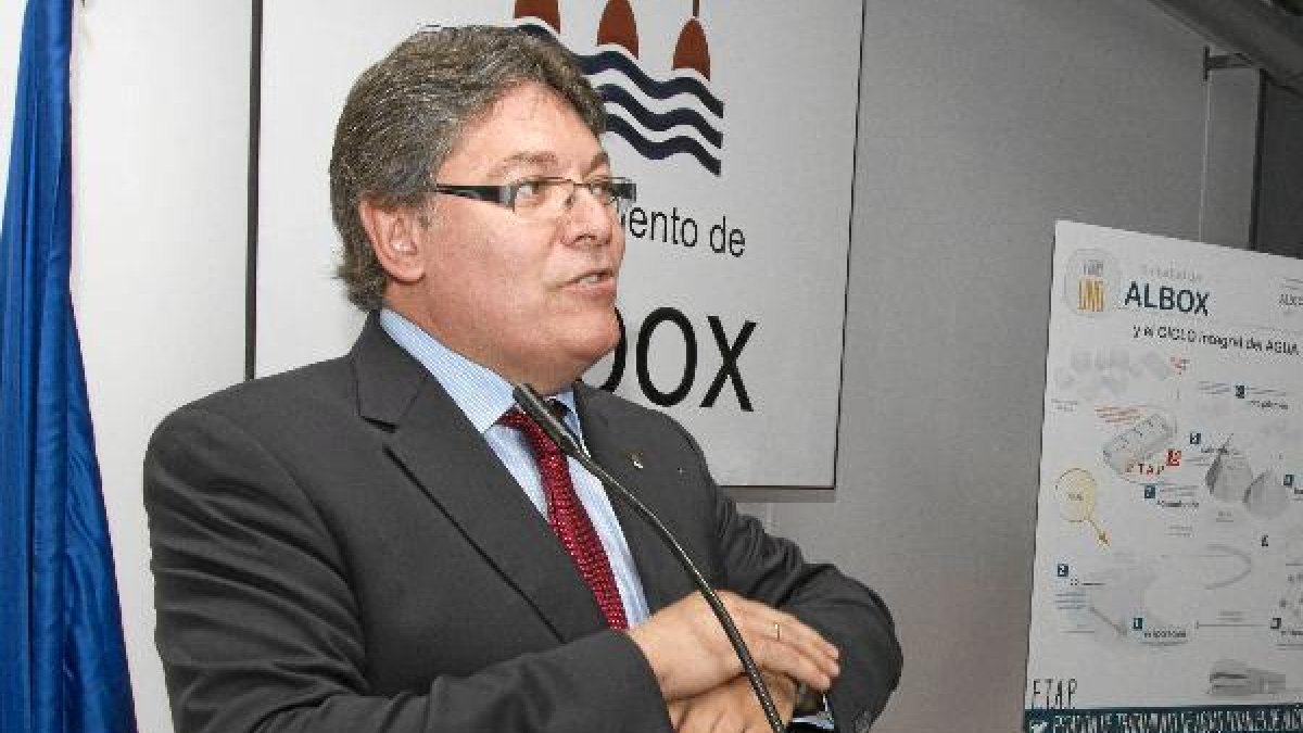 Rogelio Mena, alcalde de Albox.