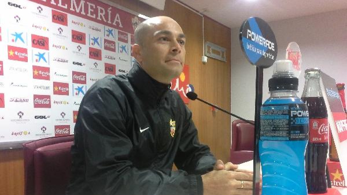 Imbernón, este martes, en la sala de prensa.