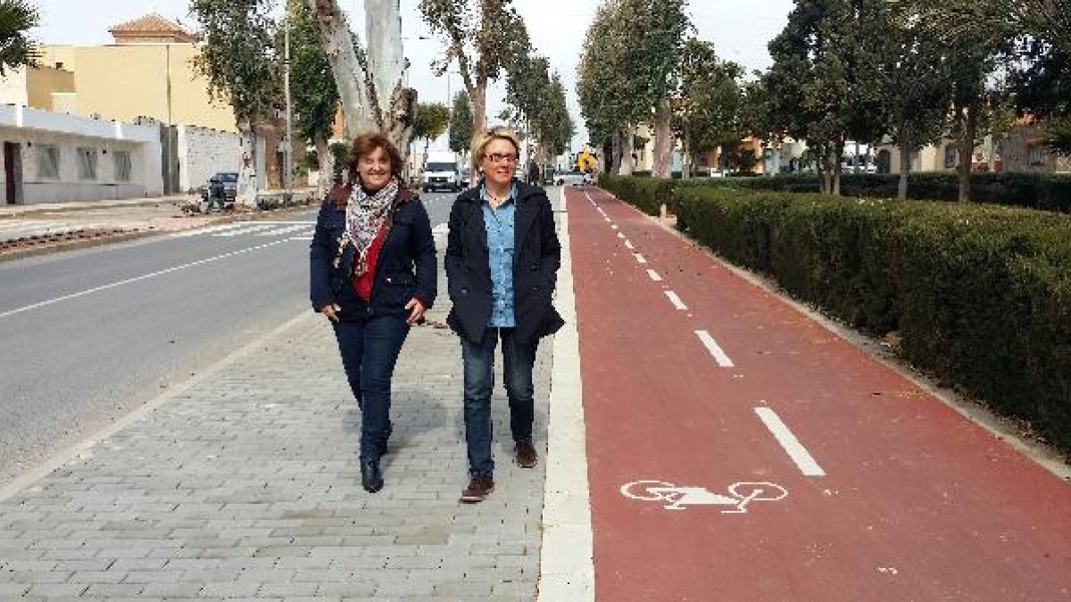 Visita a las obras del Solanillo