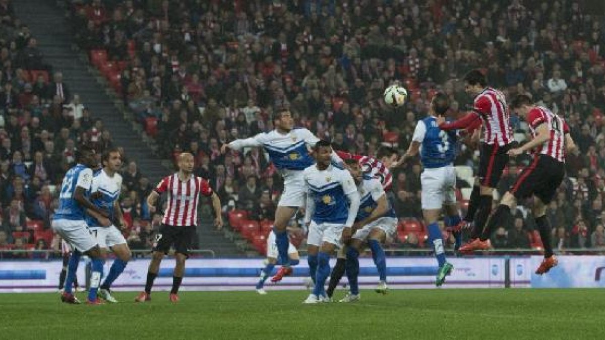 El primer gol del Athletic.