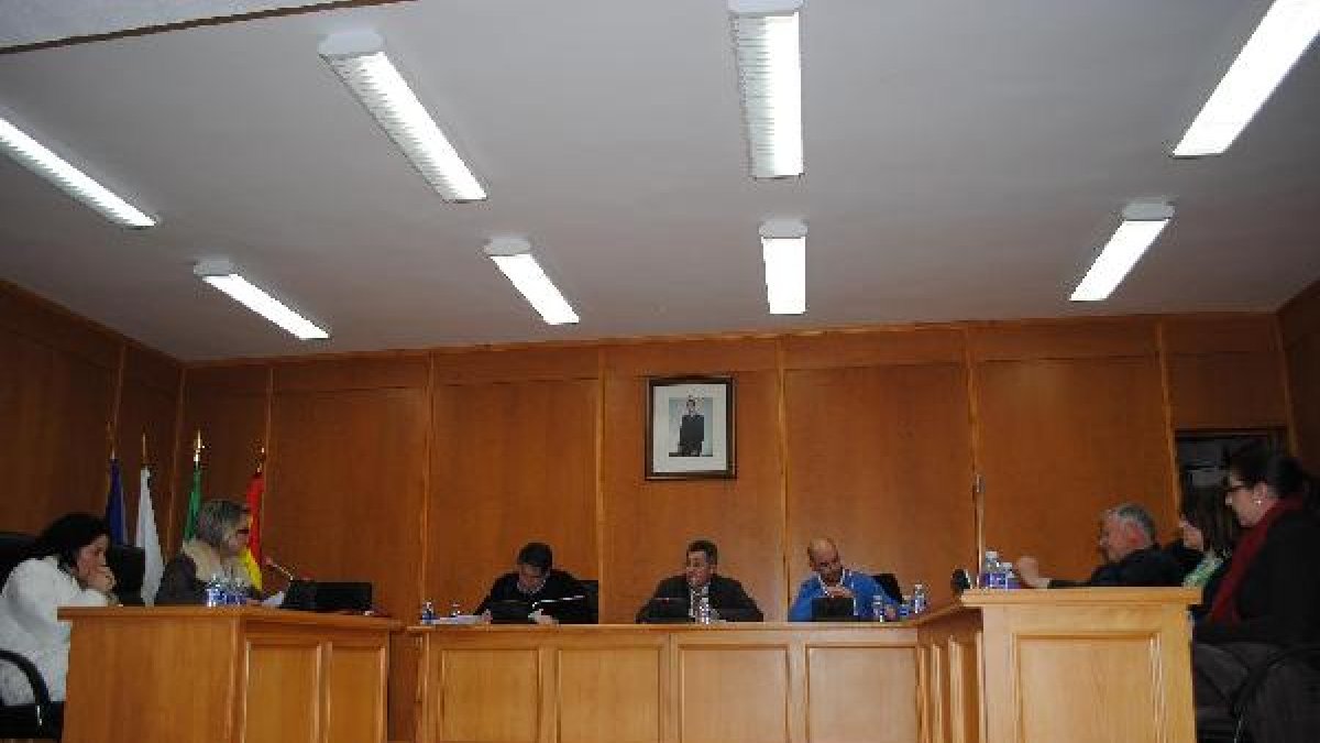 pleno de Olula del Río en una fotografía de archivo