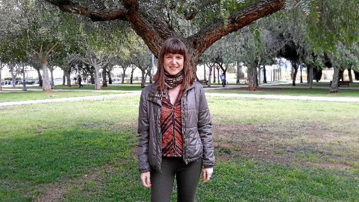 Lucía Ayala, candidata al Parlamento andaluz por Podemos Almería