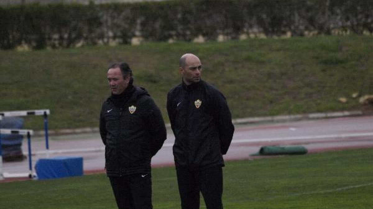 Juan Ignacio Martínez no contó hoy con Thievy.