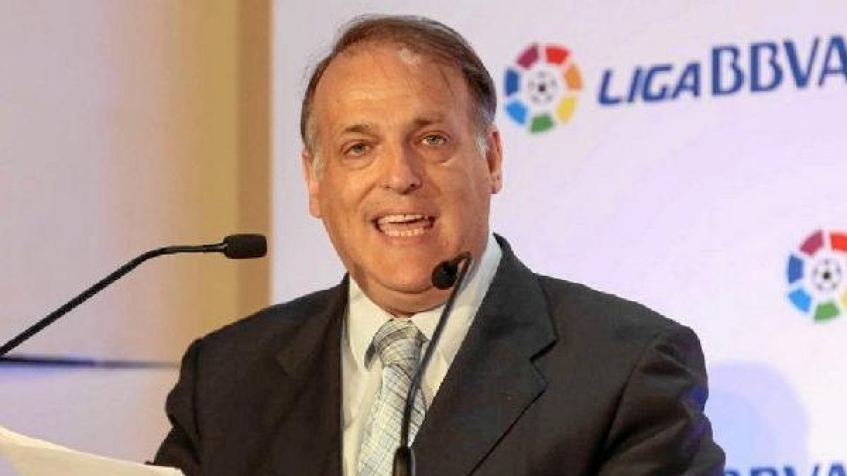 Javier Tebas quiere un fútbol español limpio.