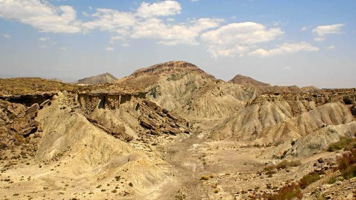 Imagen de archivo de la Rambla de Tabernas.