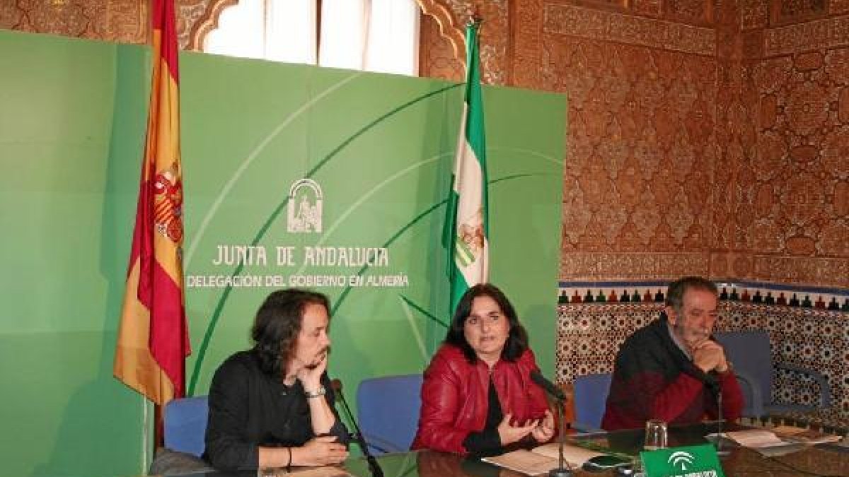 Presentación de la obra en rueda de prensa.