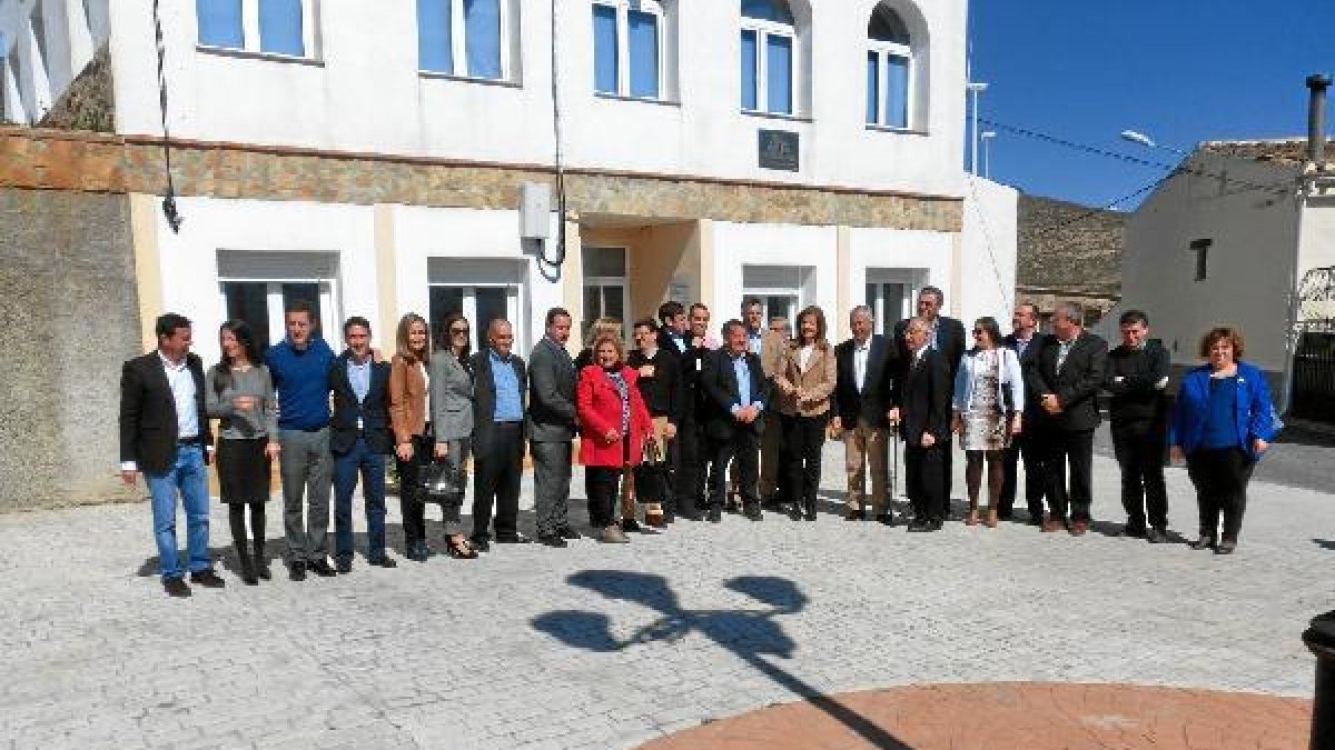 Fátima Báñez en Alcóntar ayer