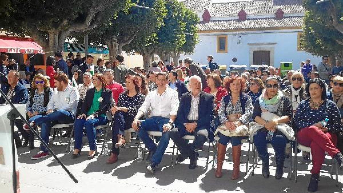 Acto público celebrado ayer en Huércal de Almería