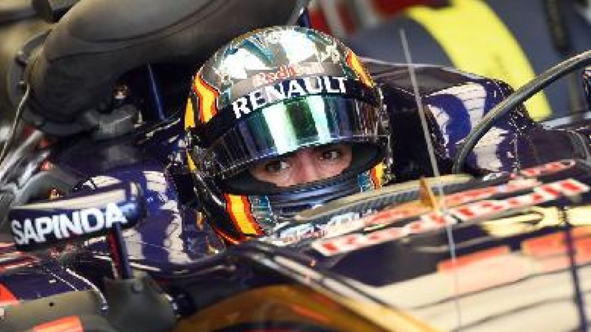 Carlos Sainz destacó en la calificación y fue octavo.