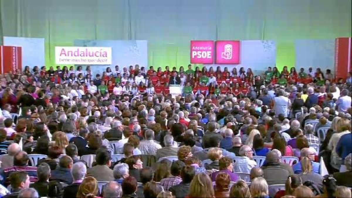 Aspecto que presenta el pabellón de La Gangosa esta noche