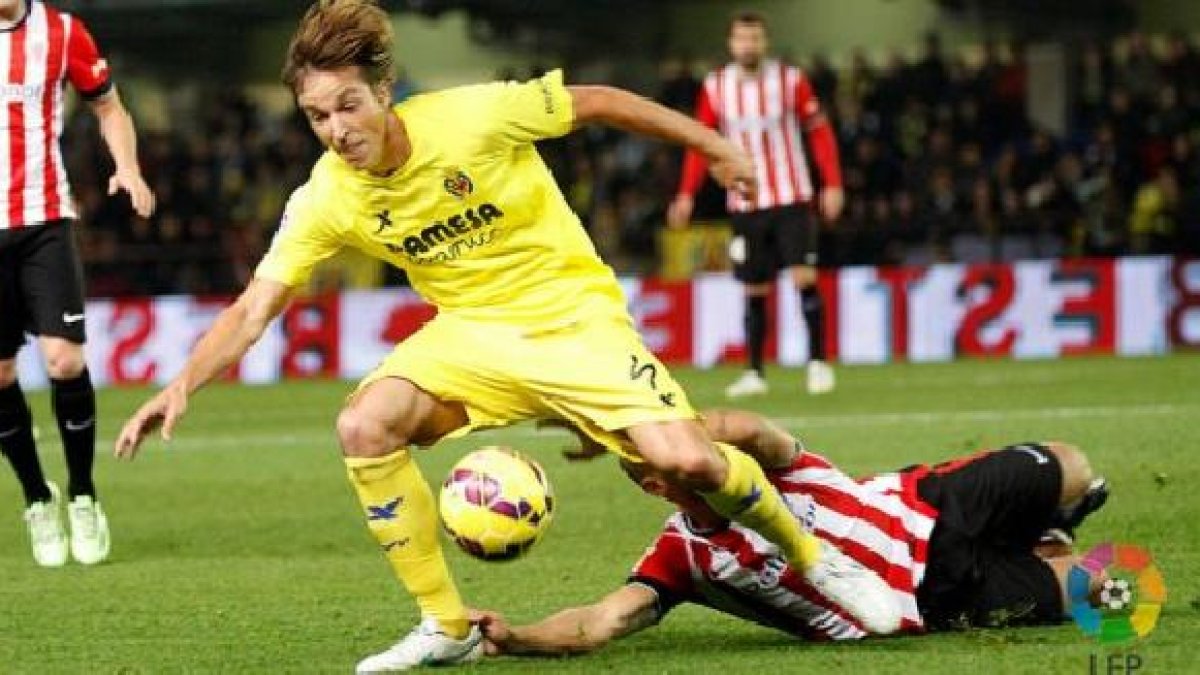 Tomás Pina, centrocampista del Villarreal.