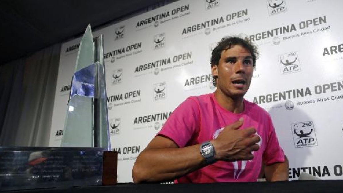 Rafa Nadal habló del Real Madrid.