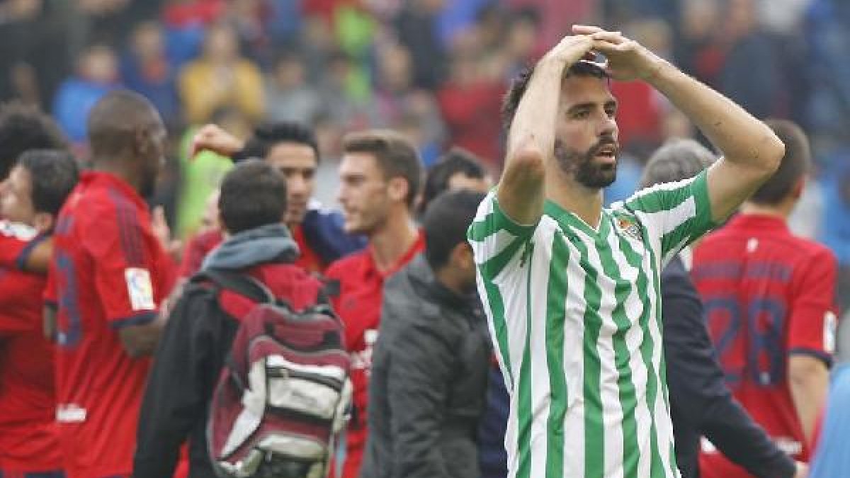 Jordi Figueras en El Sadar.