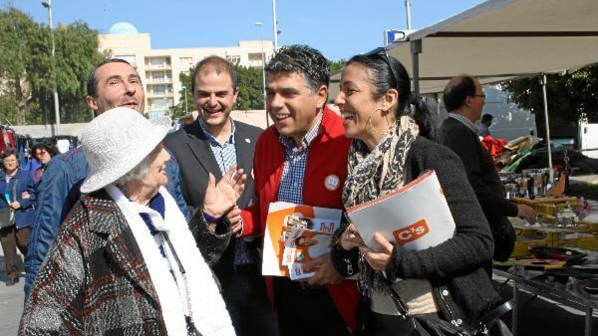 La candidata almeriense por Ciudadanos, Marta Bosquet.