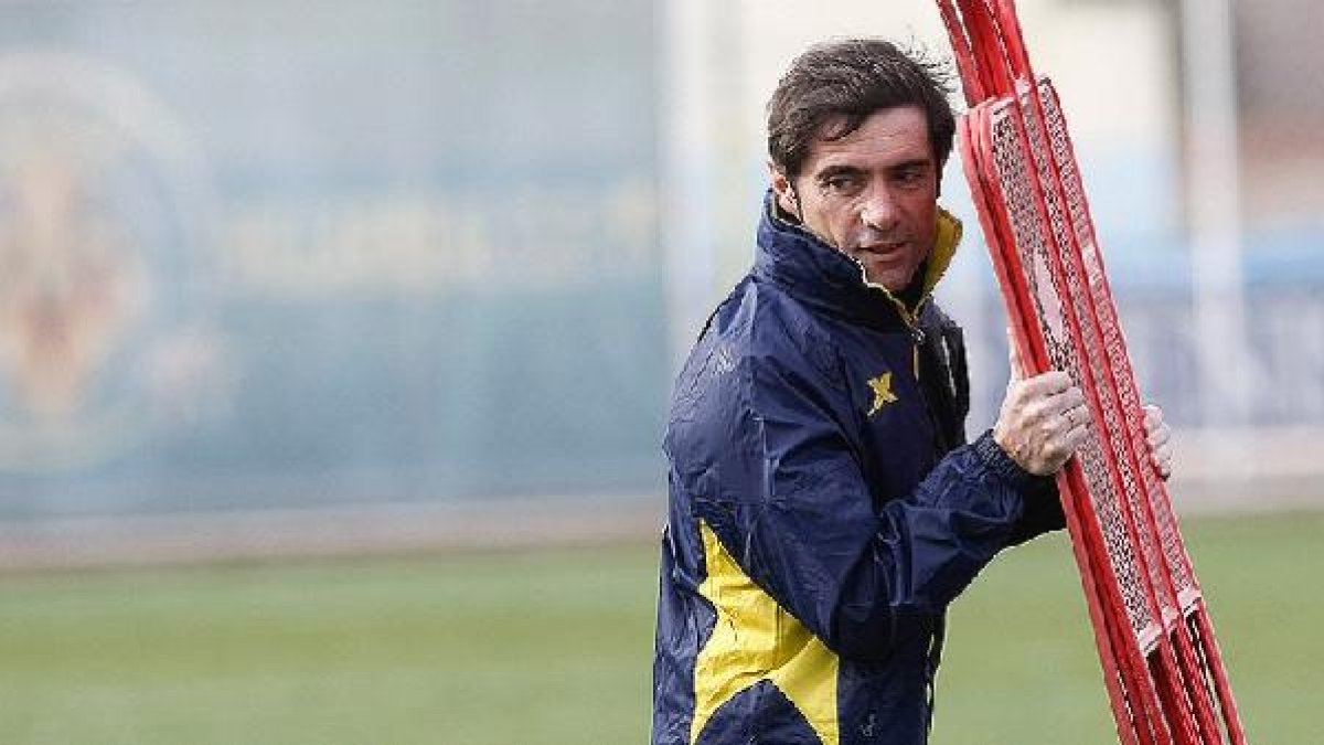 Marcelino García, técnico del Villarreal.