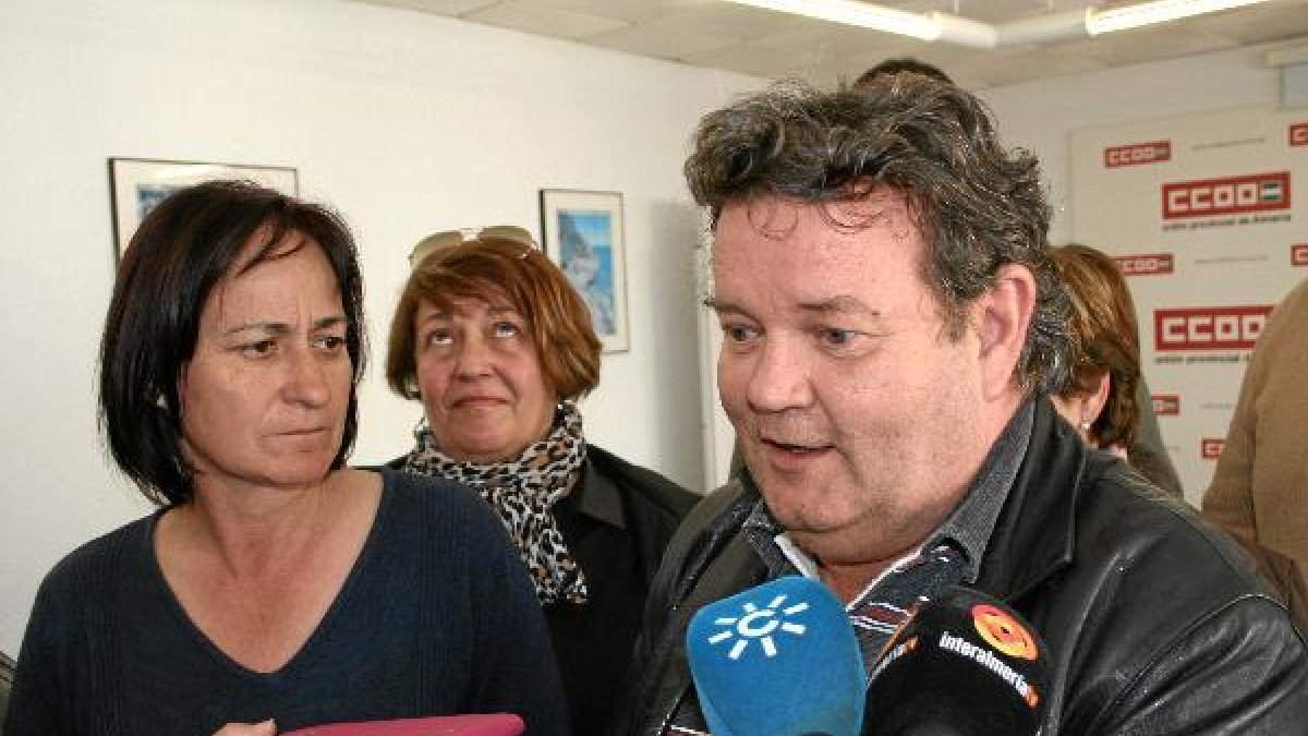 Encuentro entre Rosalía Martín y Juan Pallarés.