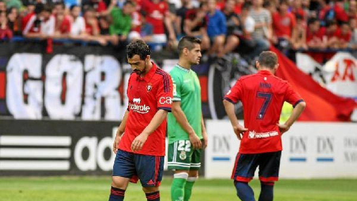 Nino, el 7 de Osasuna en la última derrota rojilla en Santander.