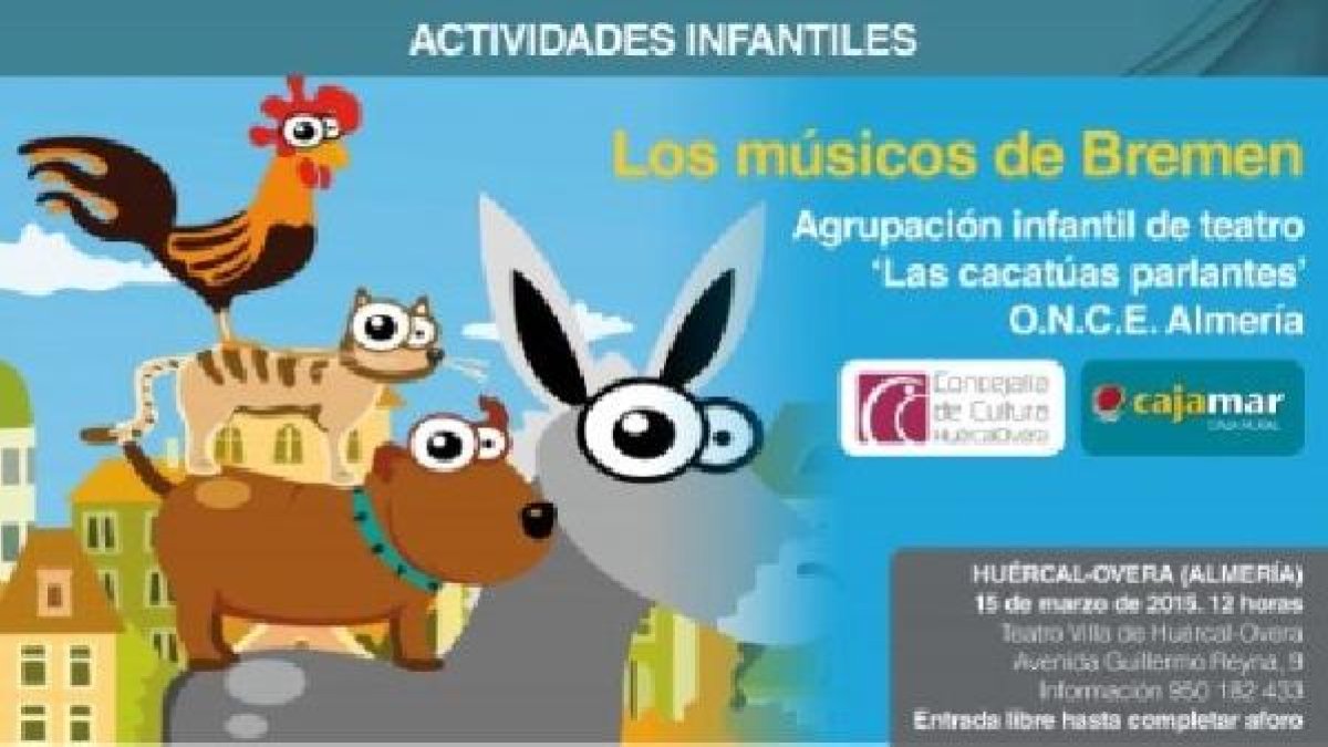 Teatro infantil en Huércal Overa