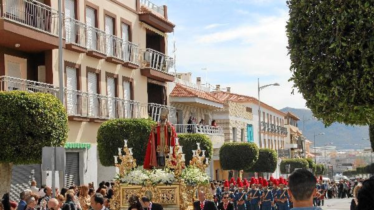 San Tesifón en procesión