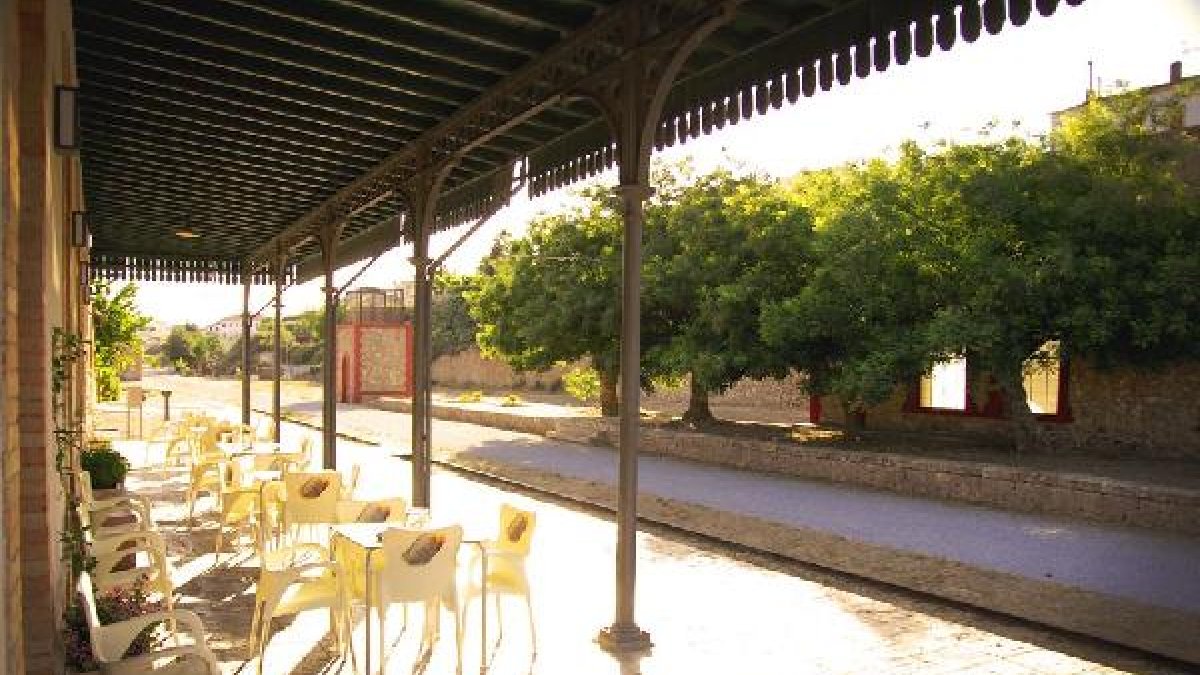 Restaurante en el antiguo apeadero de tren