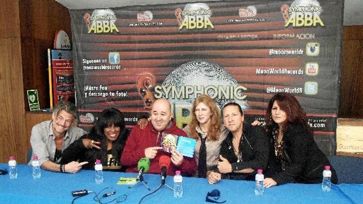 Presentación del espectáculo ayer.