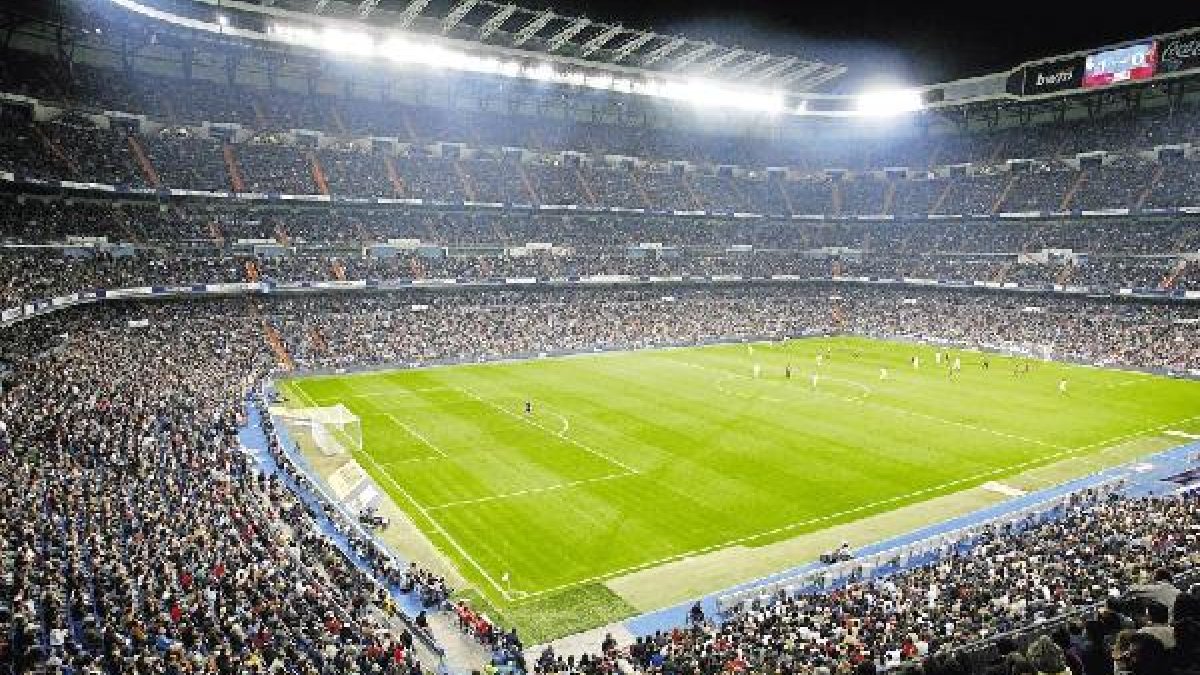 Estadio Santiago Bernabéu.