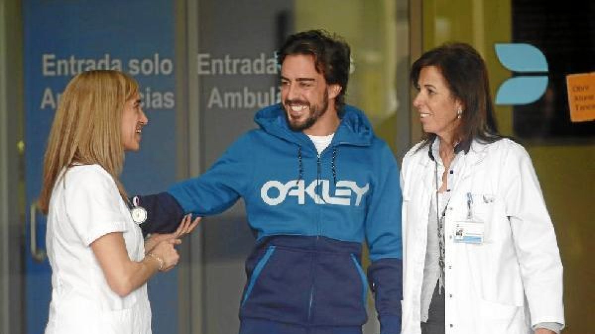 Fernando Alonso apura los plazos para volver a los circuitos.