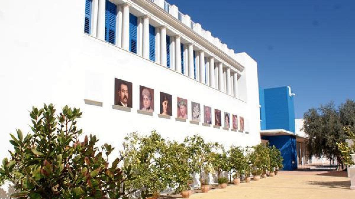 Vista exterior del Museo Casa Ibáñez, en Olula del Río.