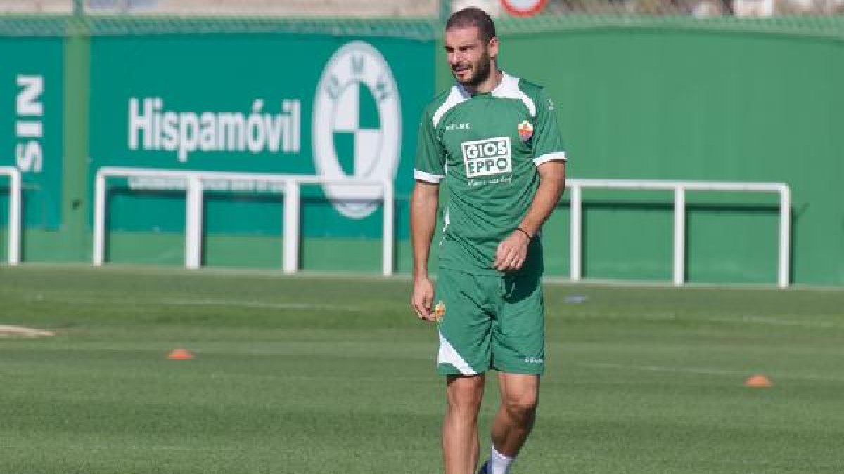 David Lombán, central del Elche.