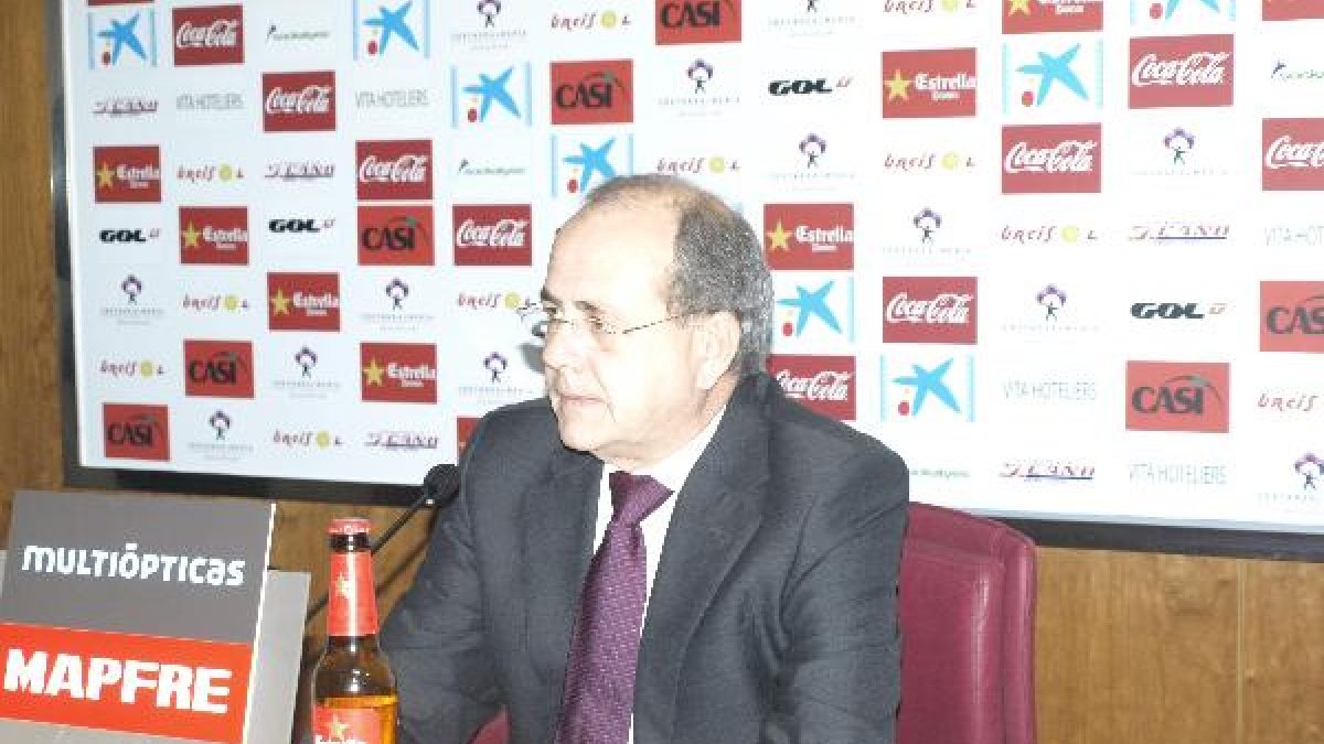 Mariano Blanco en rueda de prensa.