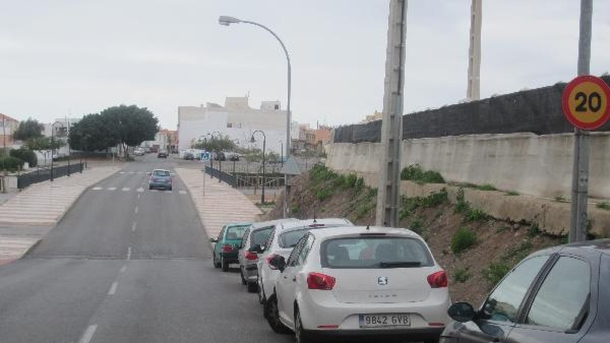 Carretera de Los Motores entre La Gloria y El Parador.