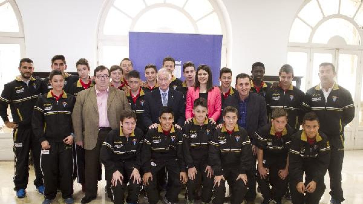 Presentación ayer del torneo.