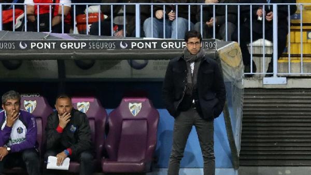 Pablo Franco, en Málaga.