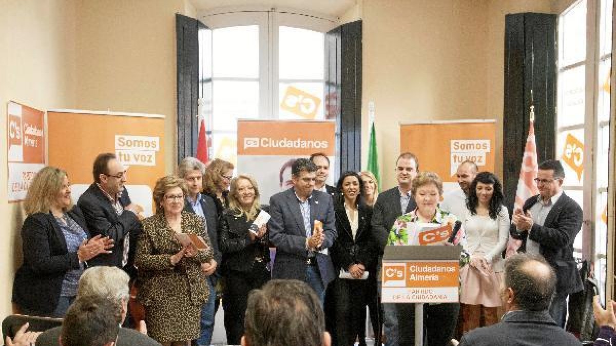 Los candidatos de C`s por Almería a las andaluzas.