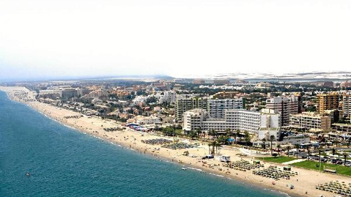 Urbanización de Roquetas donde tiene su sede Hoteles Playa