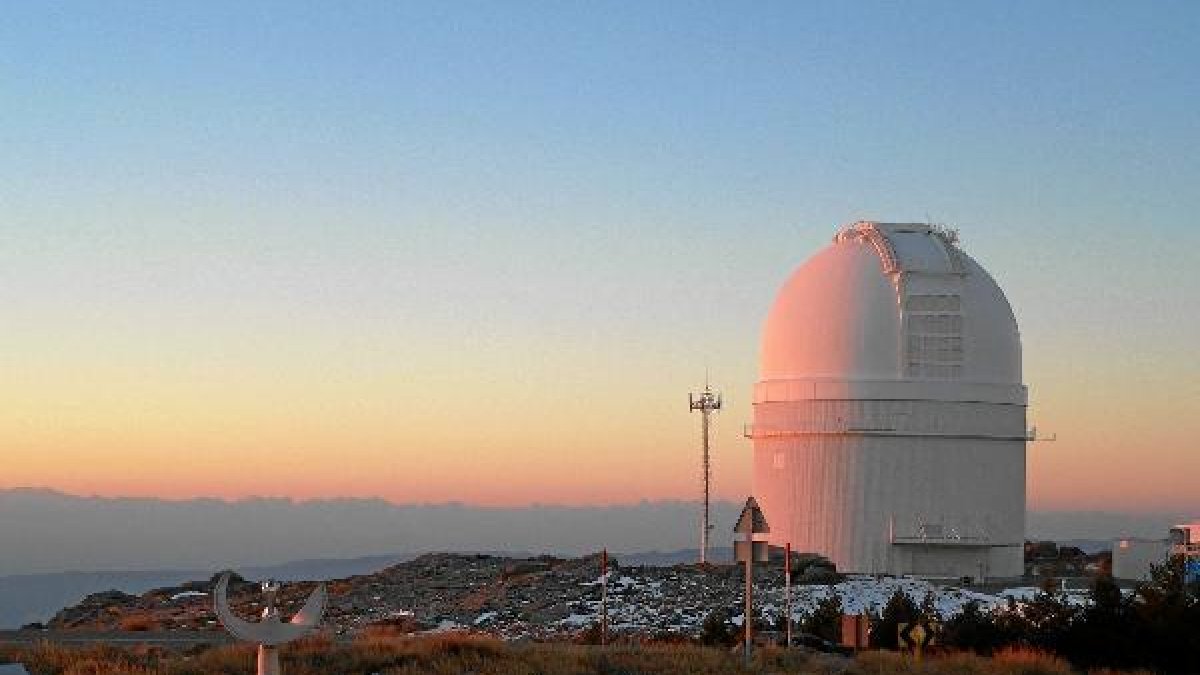 El observatorio Calar Alto es una instalación de primera línea.