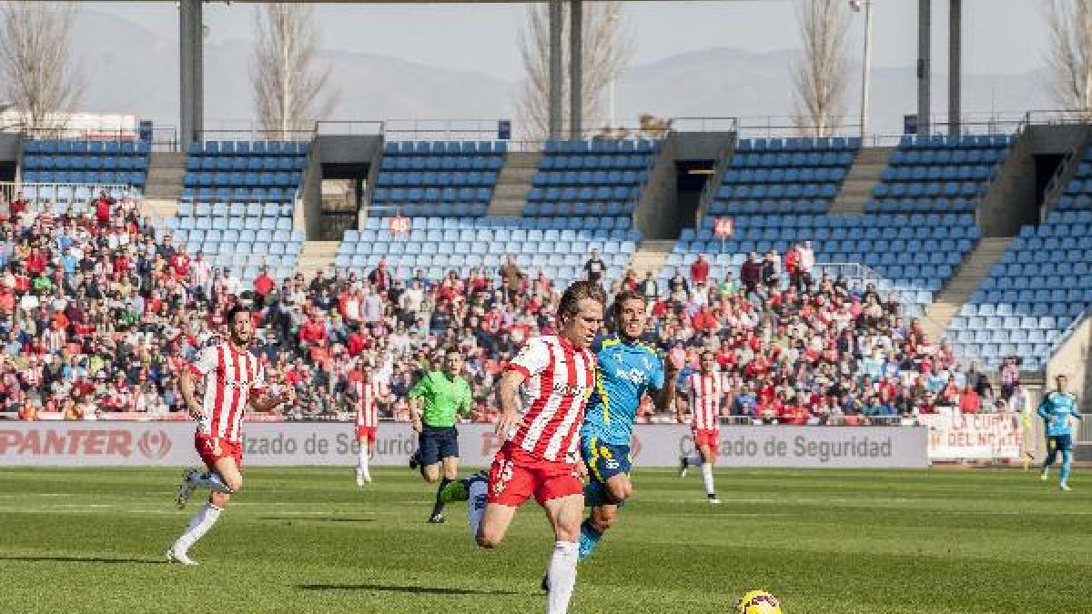 El Almería solo lleva siete puntos en el Mediterráneo.