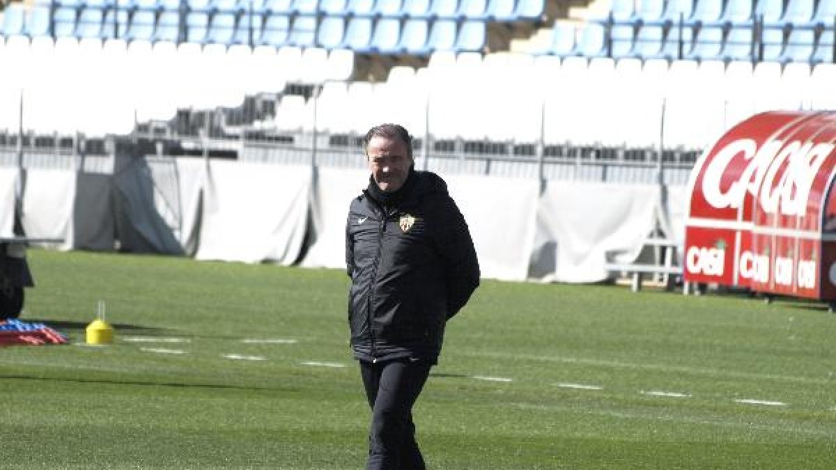 JIM en el entrenamiento.