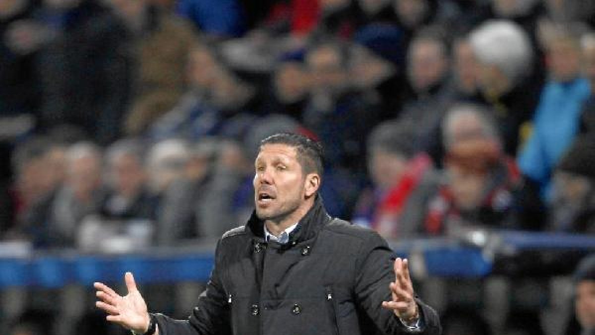 Simeone tiene claro que pueden pasar en el Calderón.