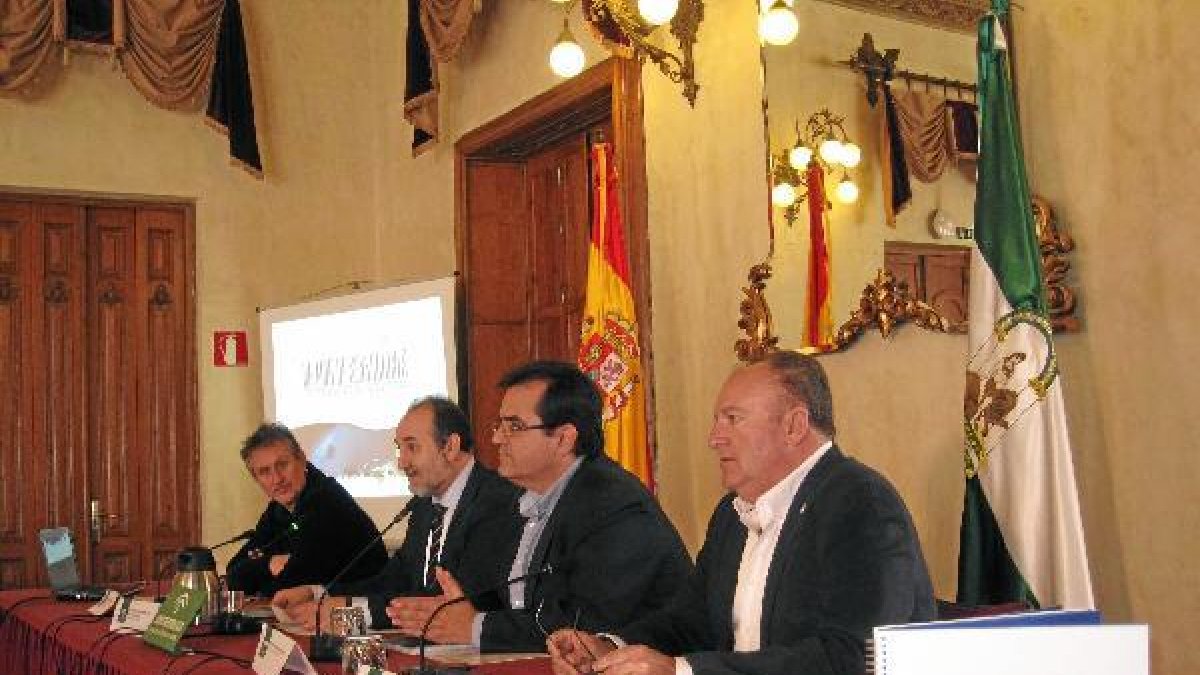 Presentación, esta mañana, de la guía.