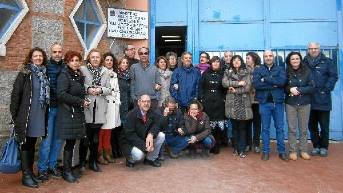 Delegación del Ceper Retamar en Cerdeña
