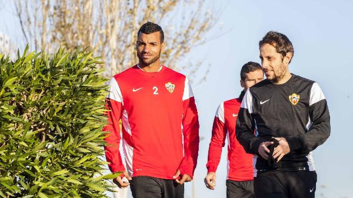 Michel, llegando al campo Anexo.