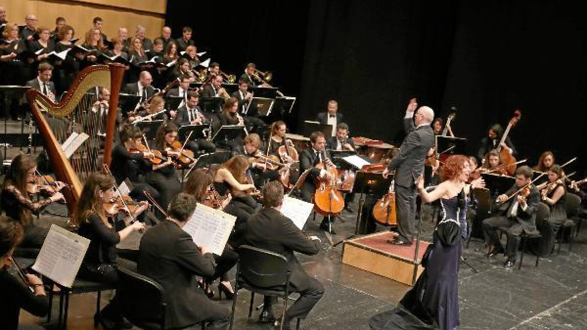Pilar Jurado durante su actuación.