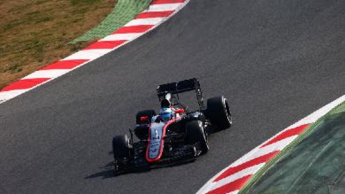 Alonso rueda con regularidad.