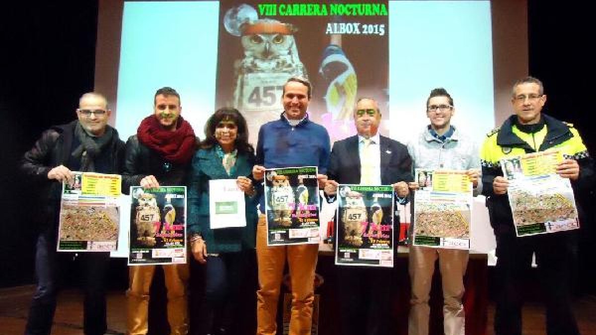 Presentación de la carrera en el ayuntamiento de Albox