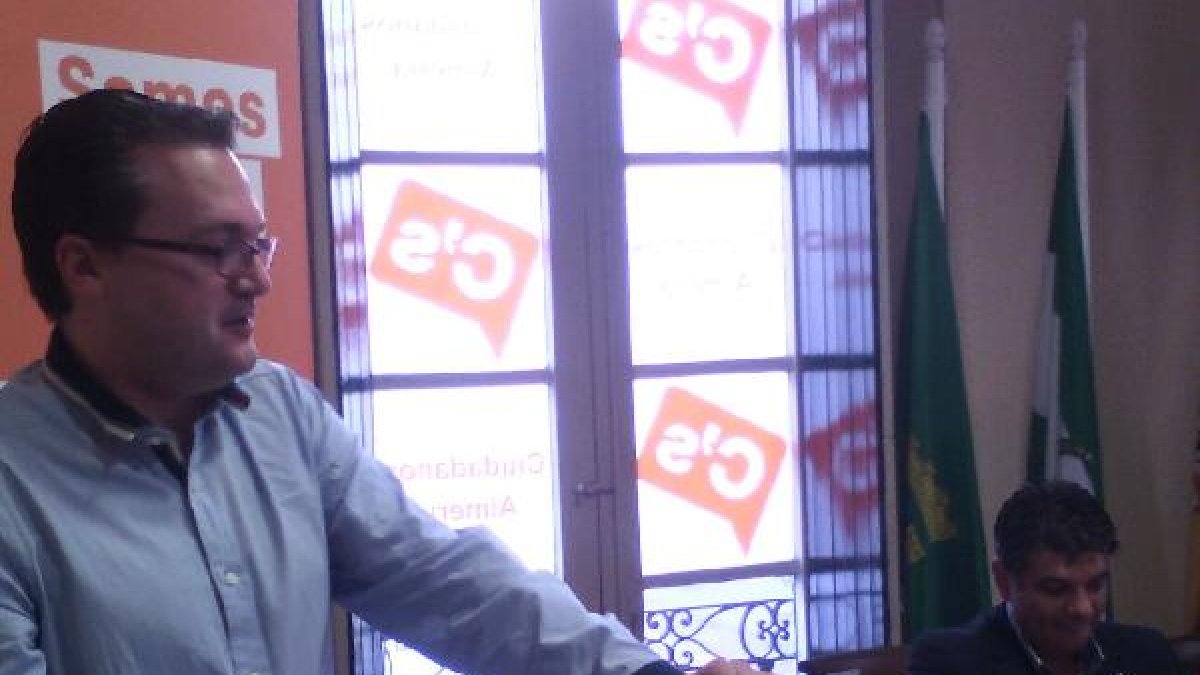 El candidato a la Alcaldía, Diego Clemente.