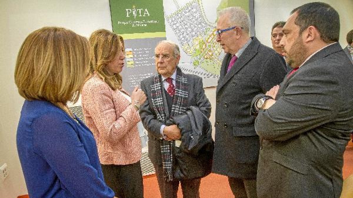 Susana Díaz, en el PITA.