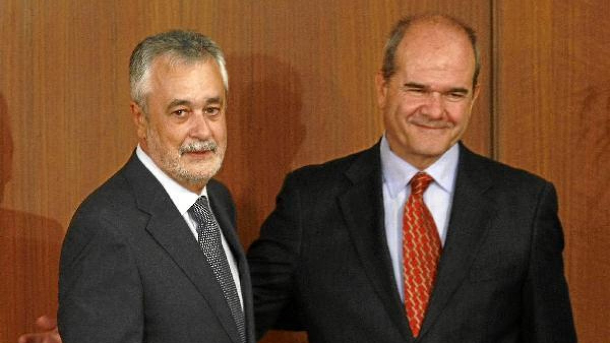 Los dos expresidentes de la Junta.