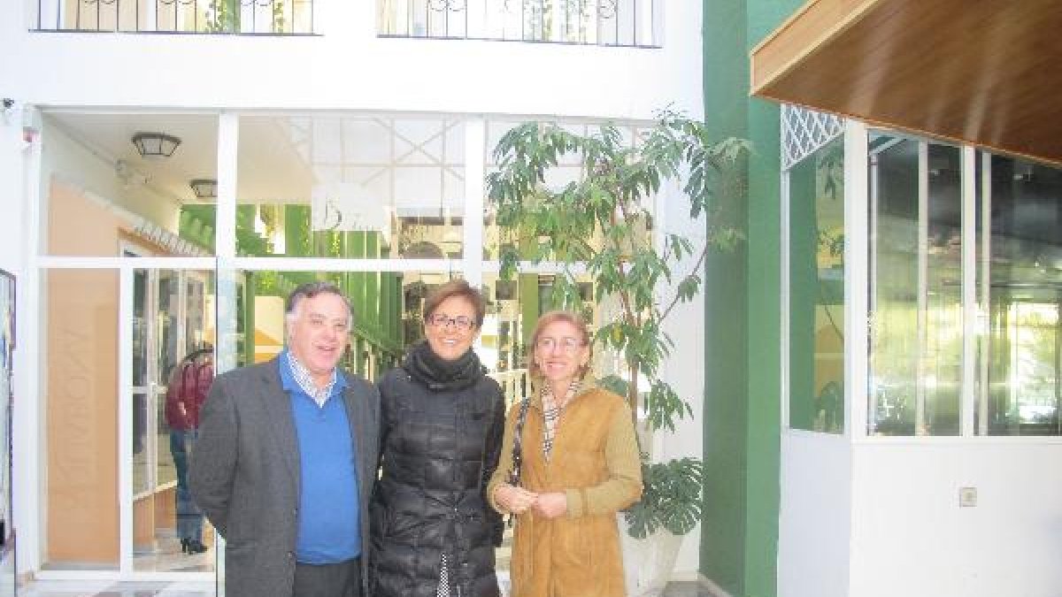 Adriana Valverde en el hotel Bahía Serena.