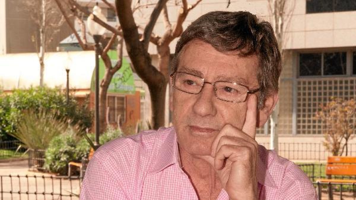 Paco Urrutia durante su última entrevista para La Voz.